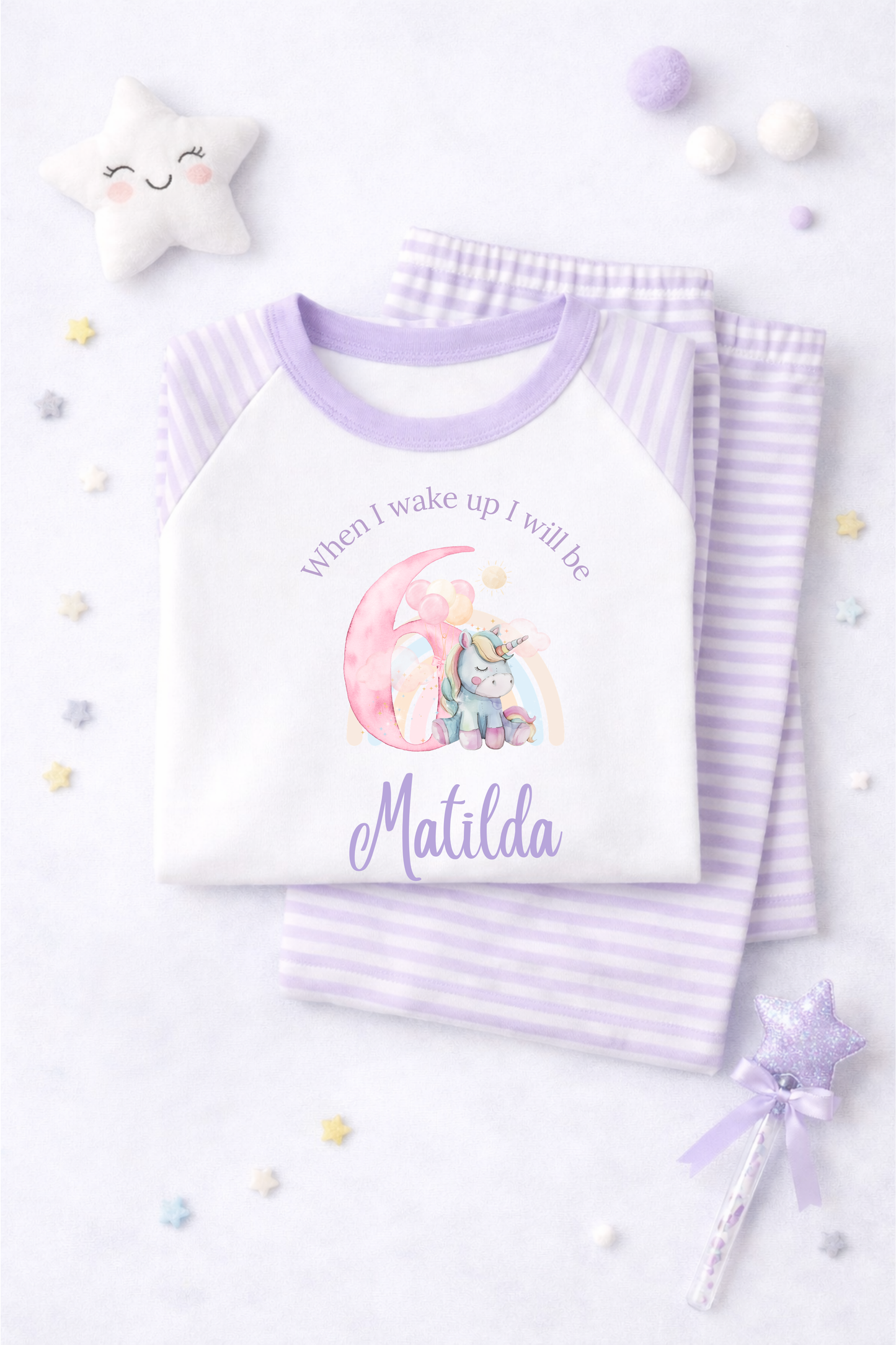 Pastel Unicorn Pyjamas