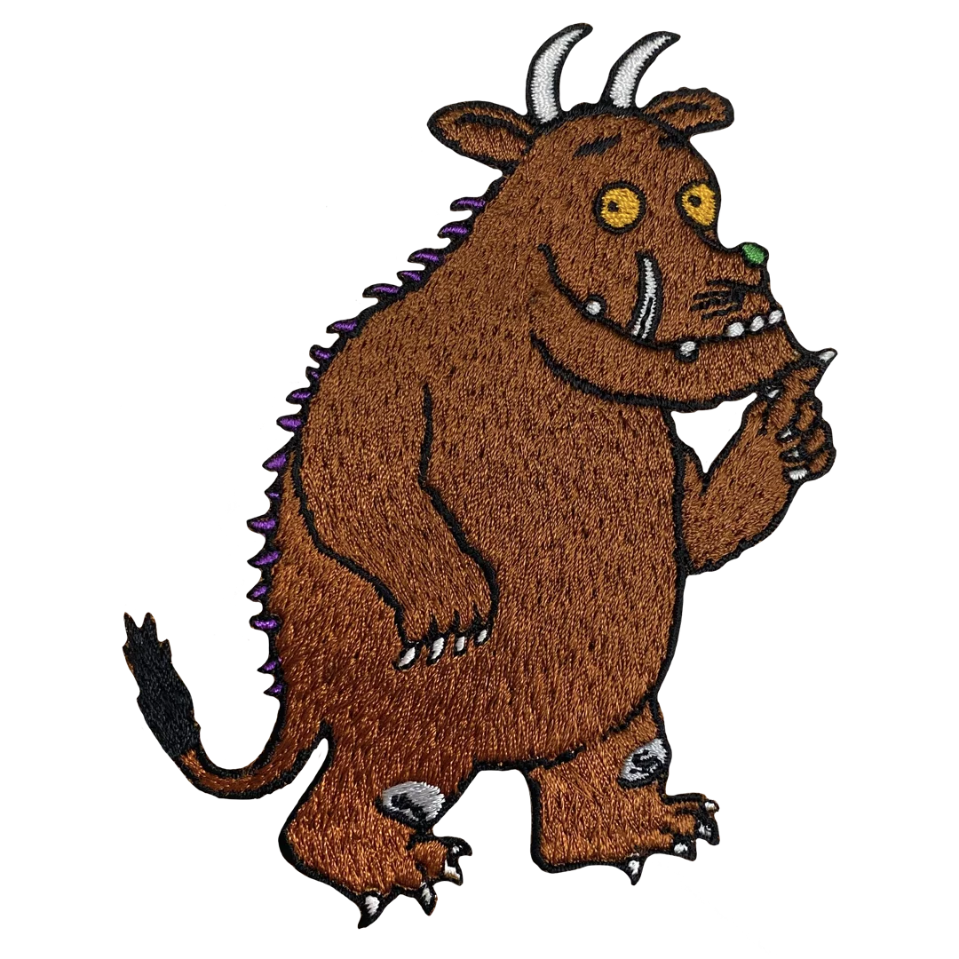 a brown bear with horns and horns on it's head