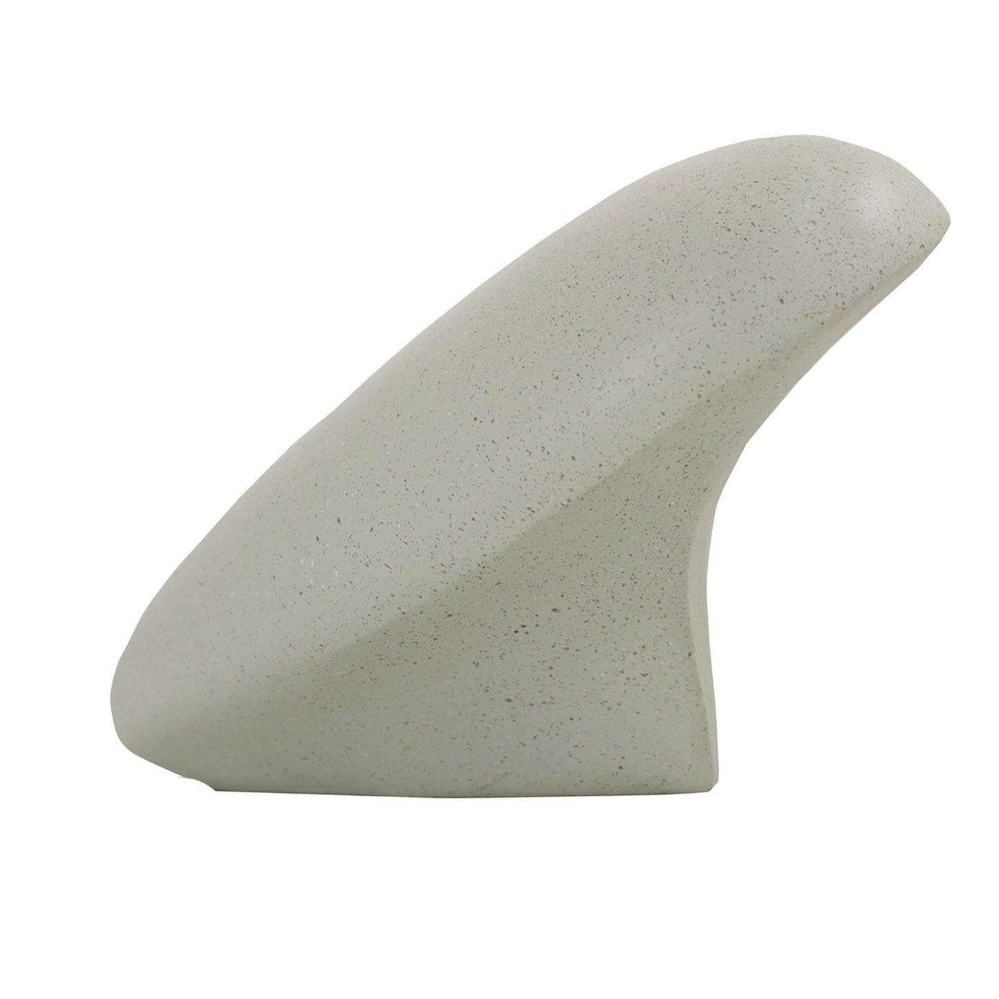 a close up of a white object on a white background