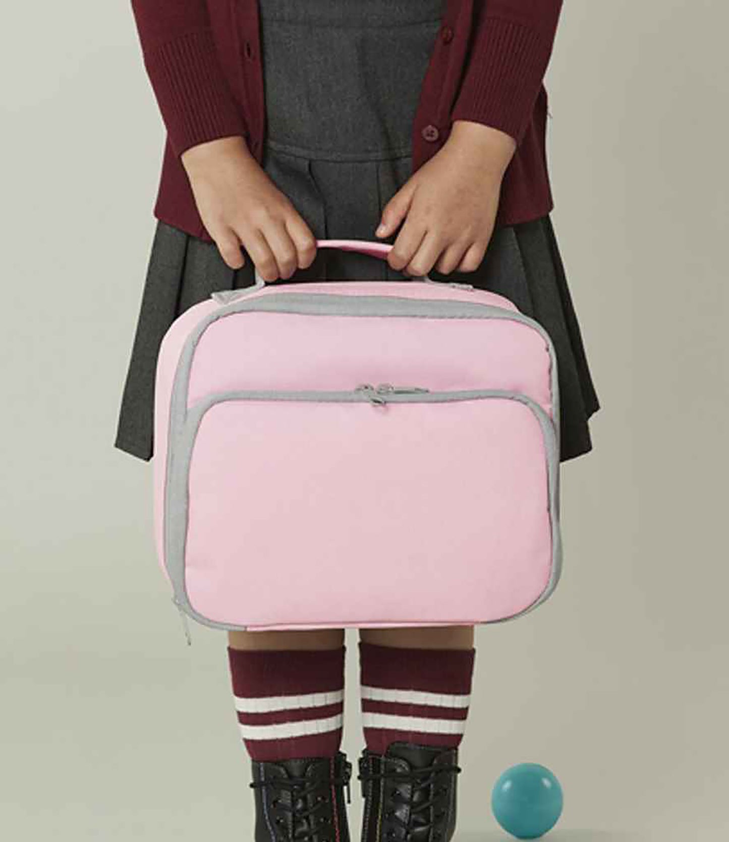 Personalised Children's lunch box bag, embroidered school snack bag