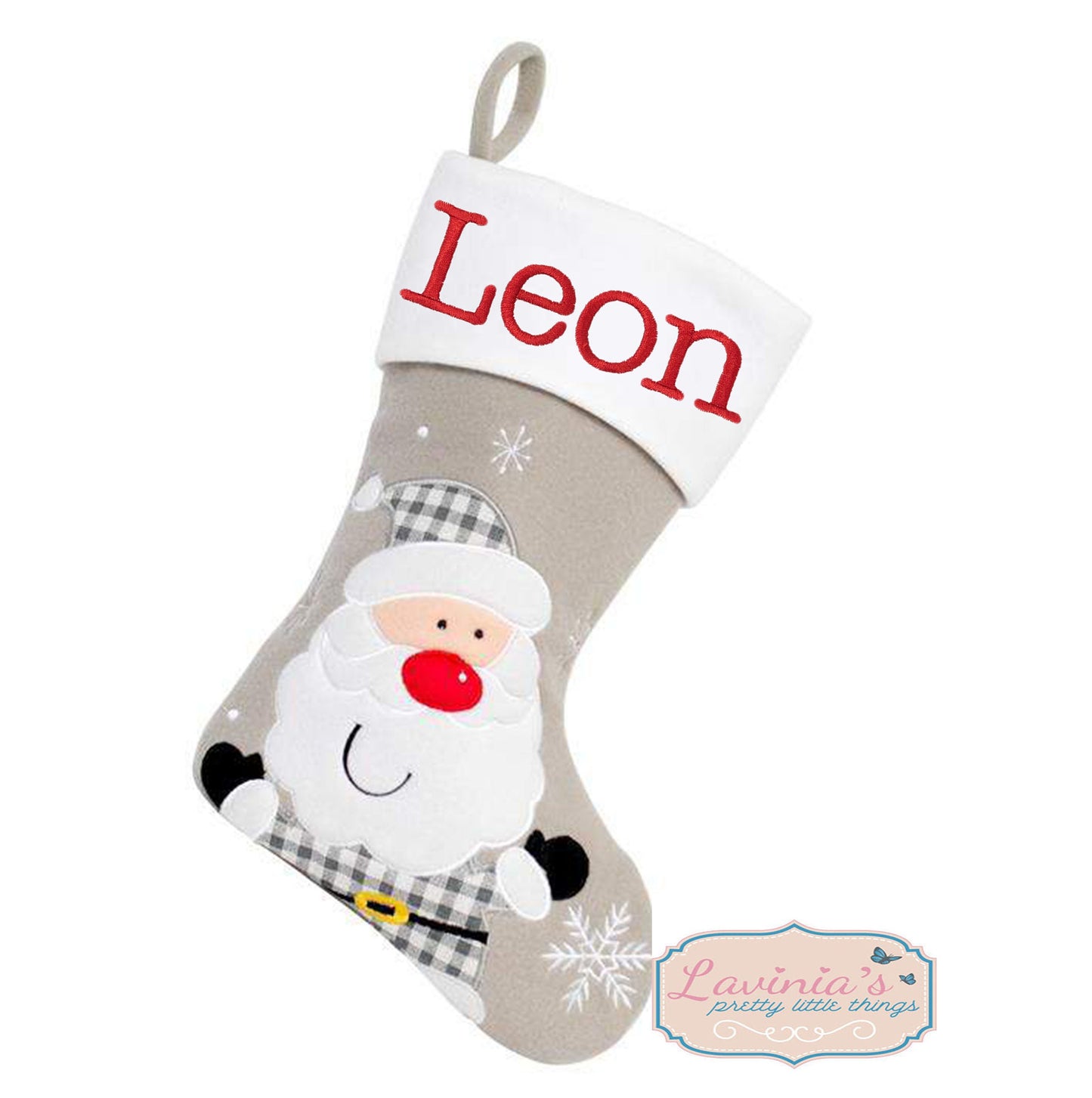 Christmas Santa Personalised Stocking