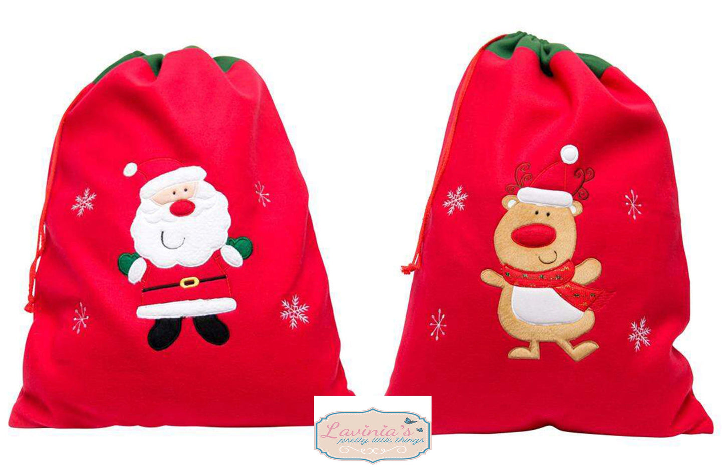 Personalised Kids Santa Sack