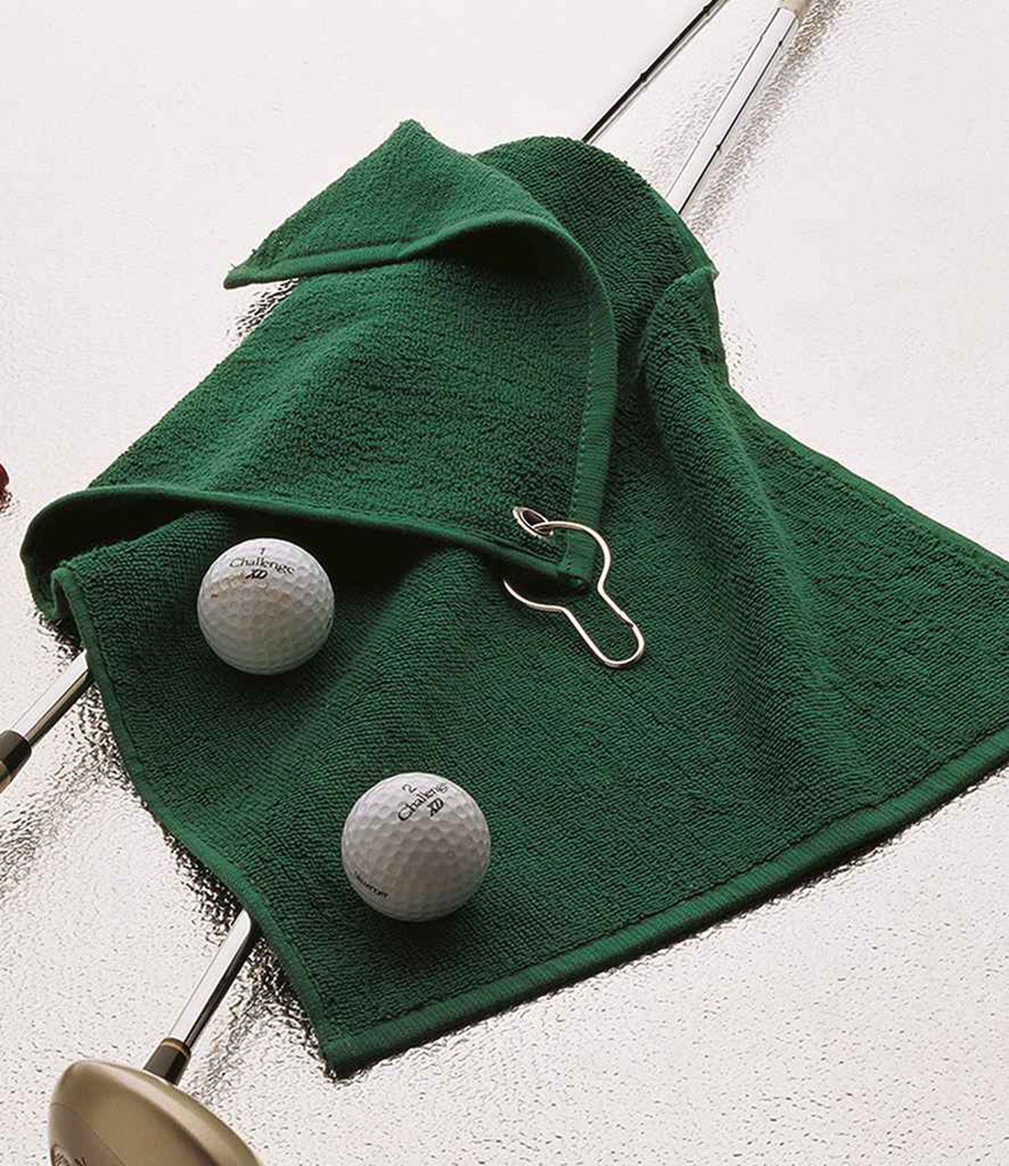 Golf Towel, Personalised Golf Course Design