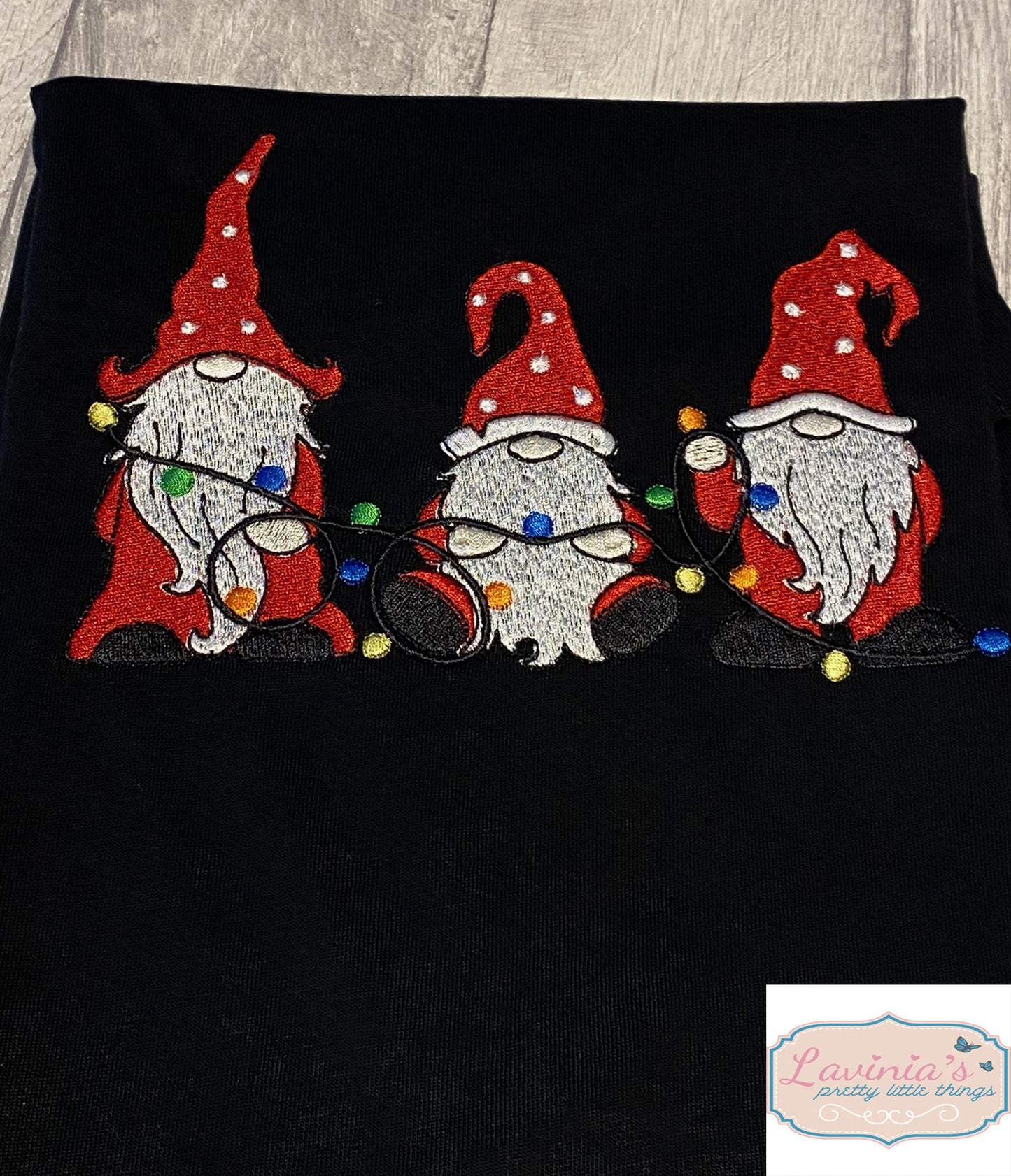 Adults Christmas Gnome Sweatshirt, Embroidered Gnome