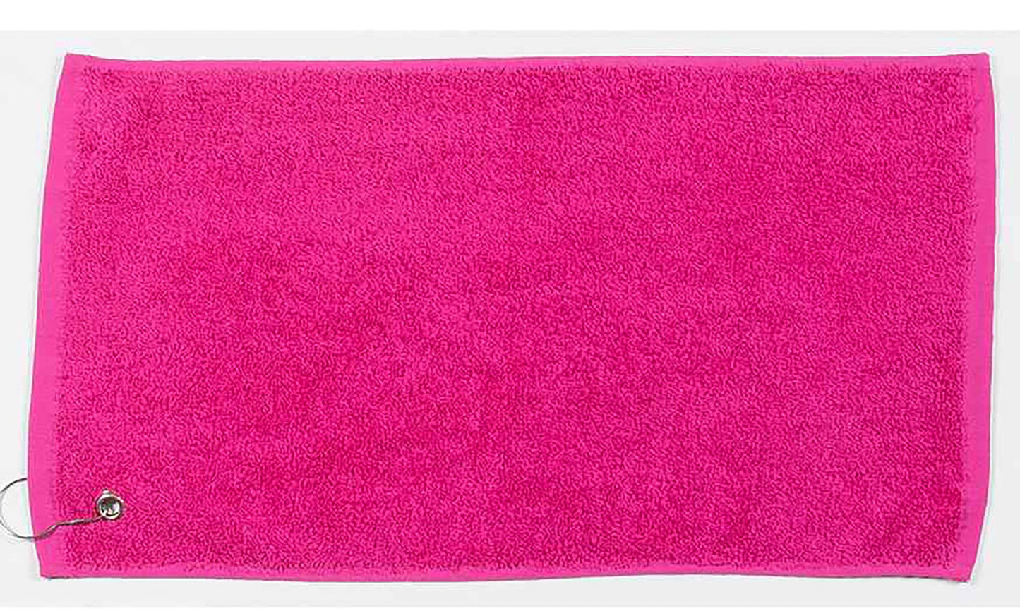 Golf Towel, Personalised Golf Course Design