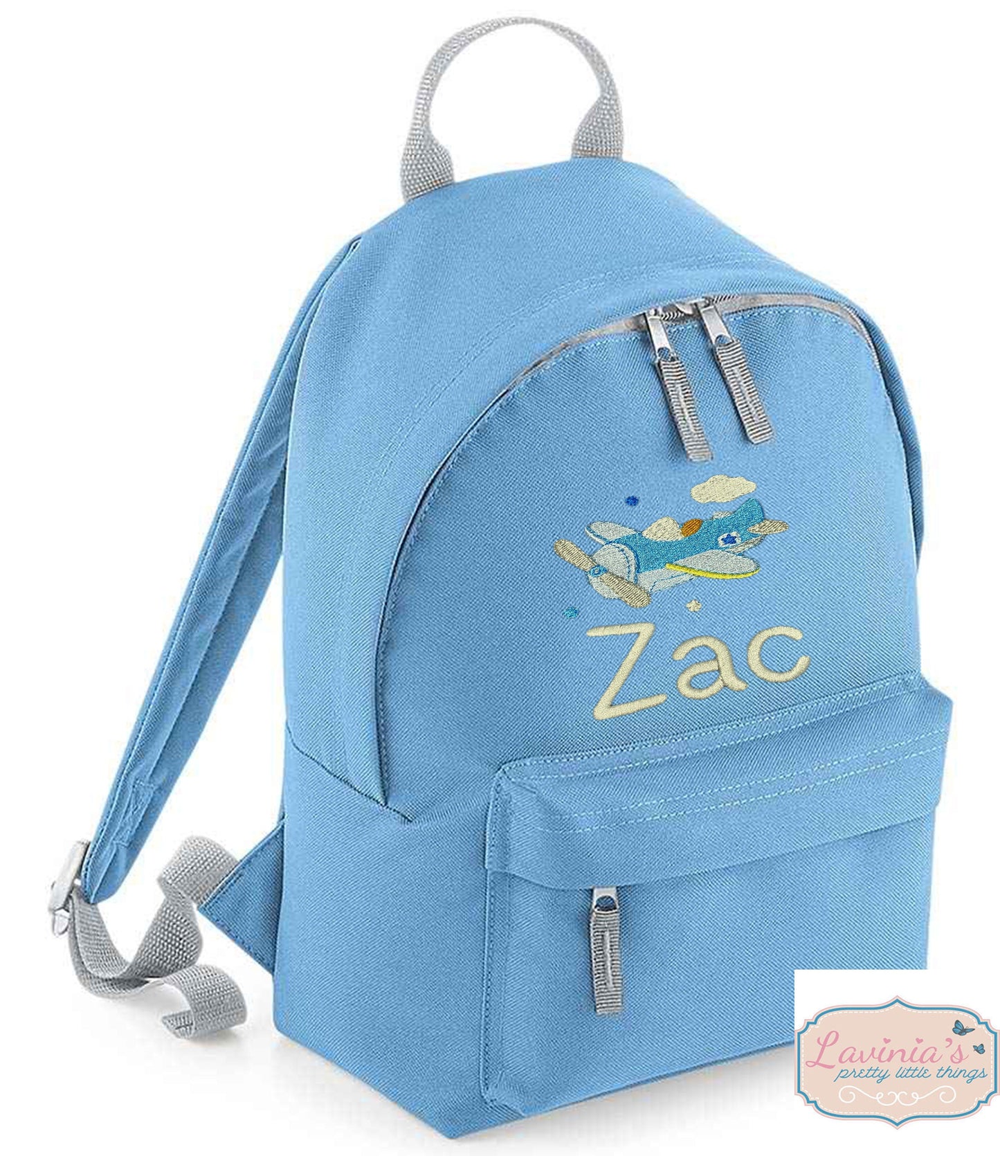 Personalised Children's Aeroplane Backpack