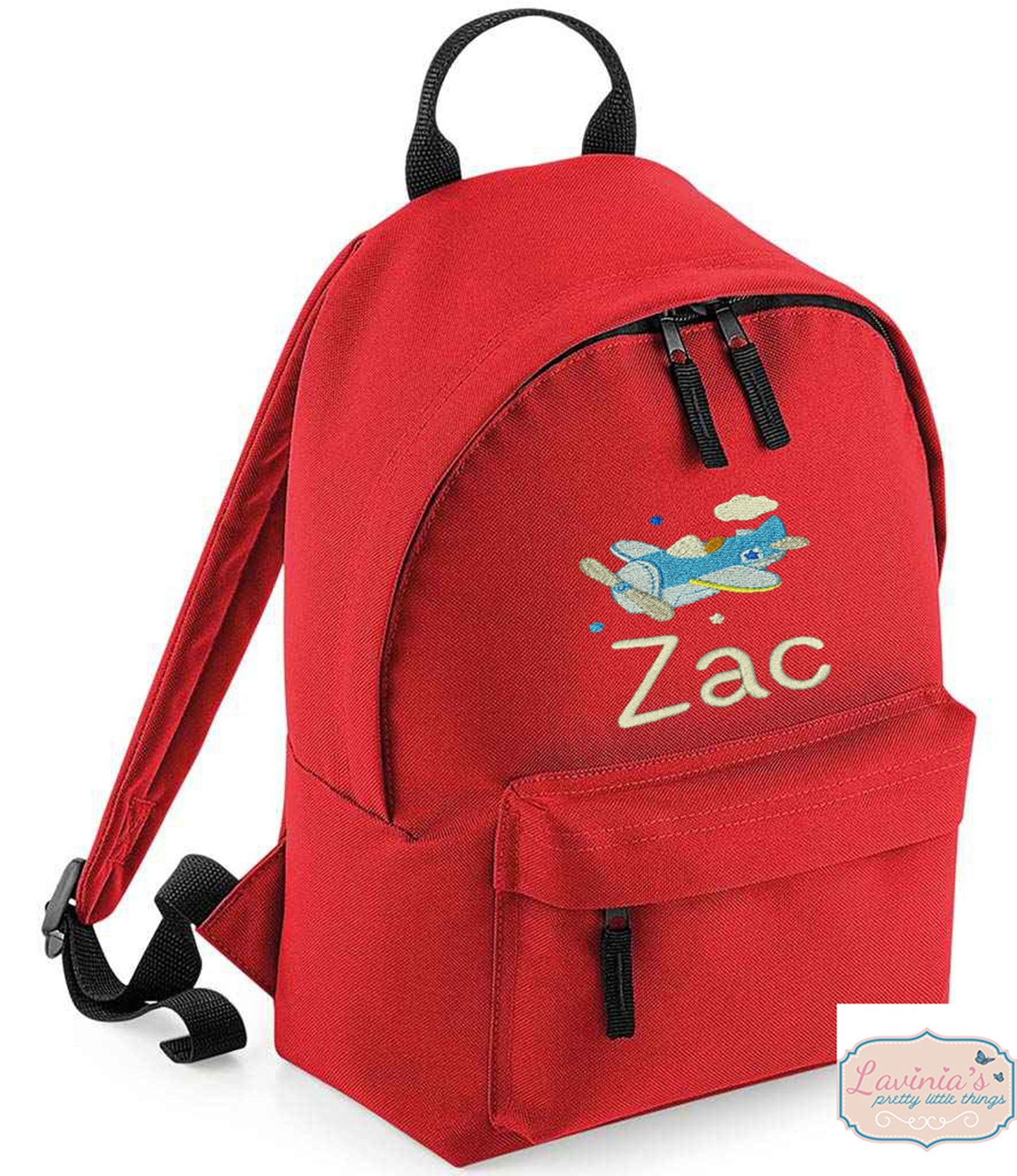 Personalised Children's Aeroplane Backpack