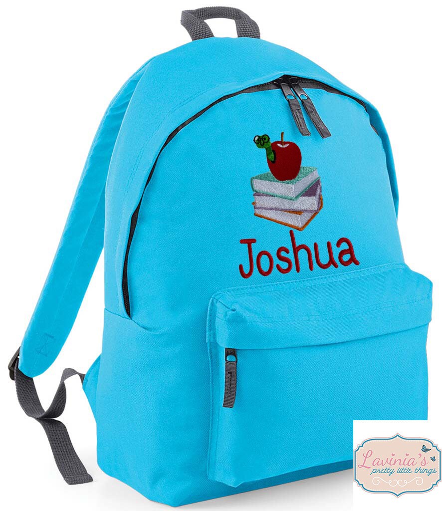 Bookworm Caterpillar Design Backpack