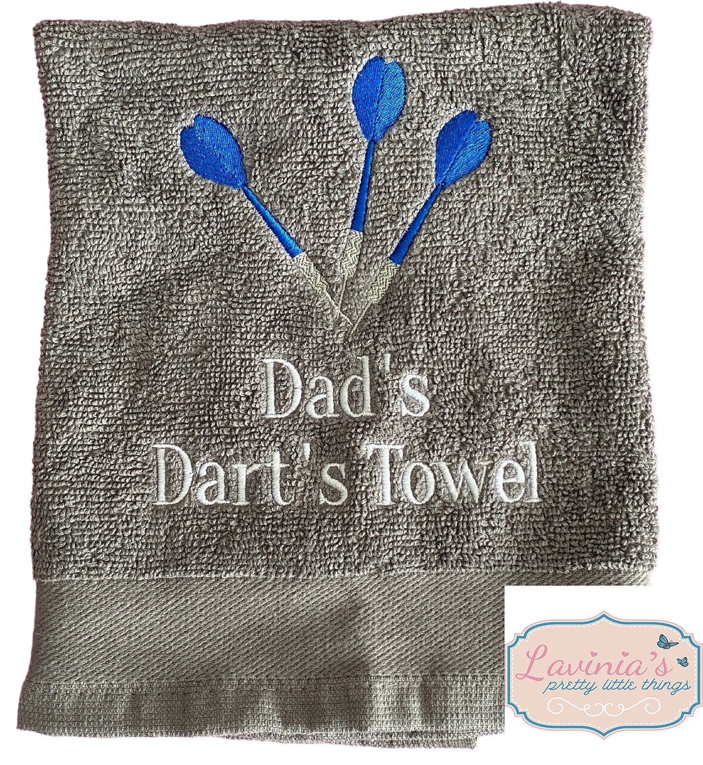 Darts Sports Embroidered Towel