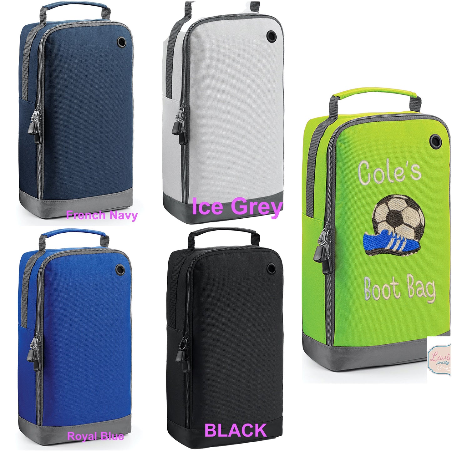 Personalised Football Boot Bag