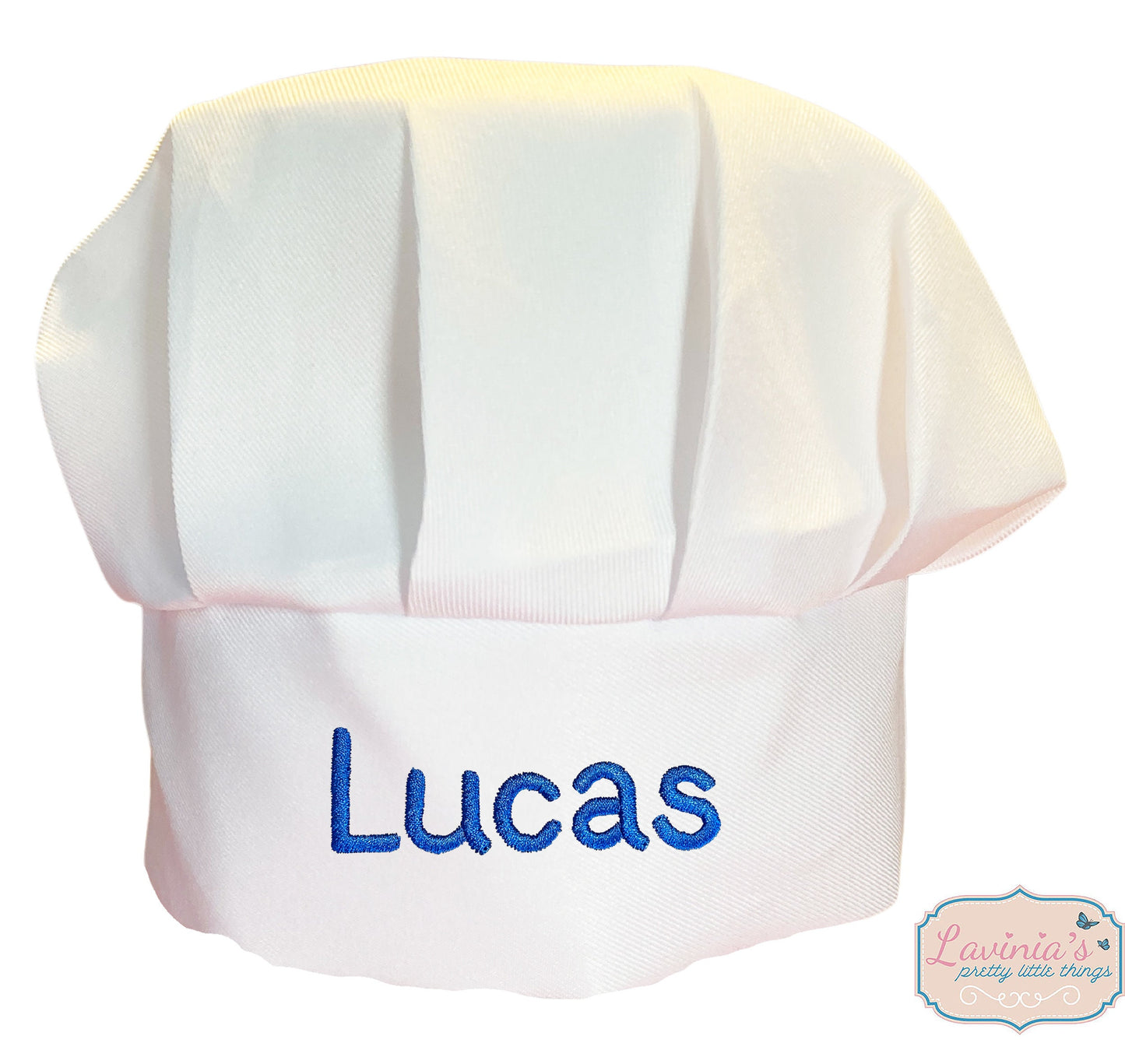 Personalised Children's Apron, Embroidered Future Master Chef
