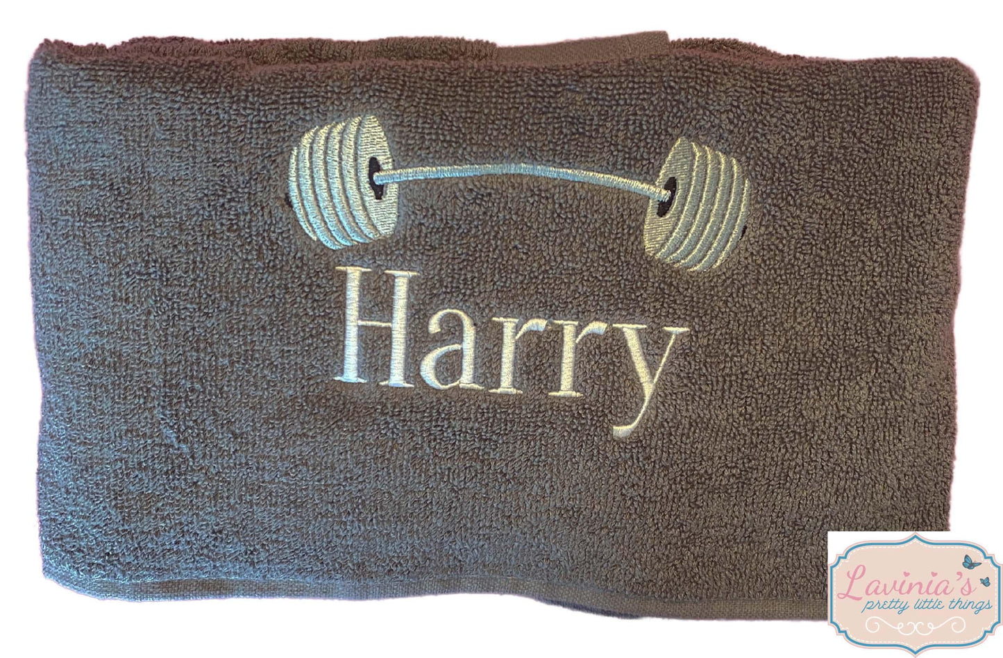 Mens Personalised Gym Towel