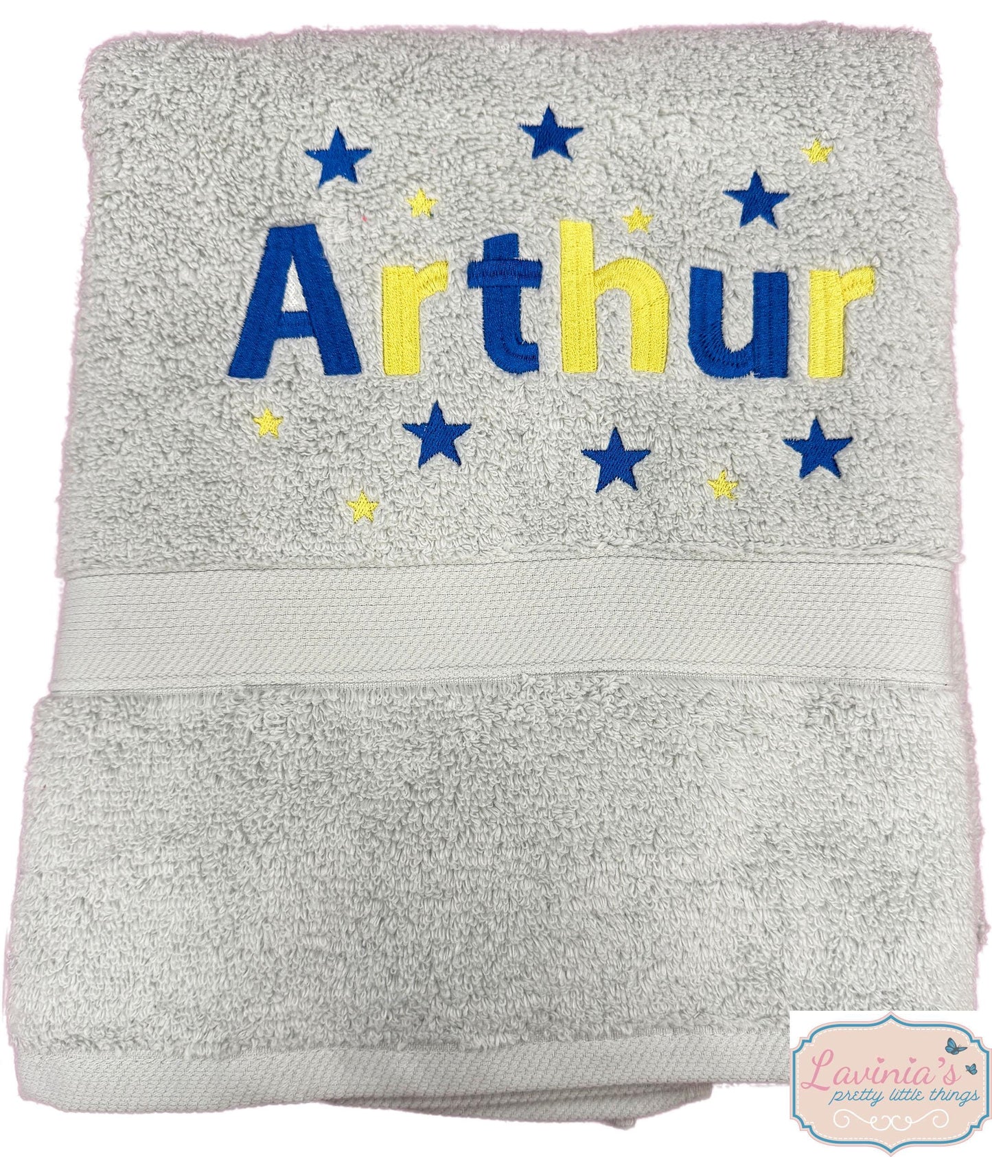 Personalised Boys Swimming Towel