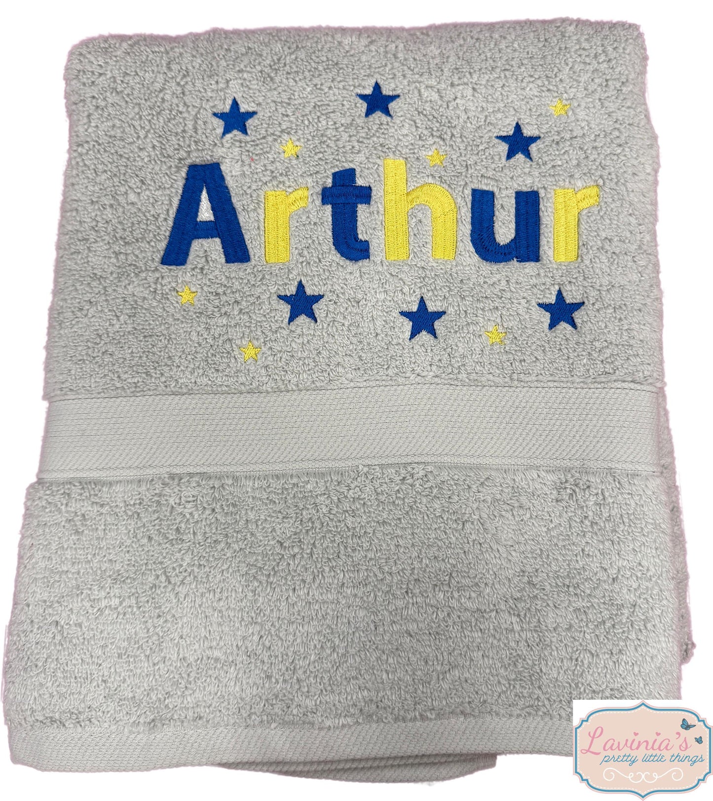 Personalised Boys Swimming Towel