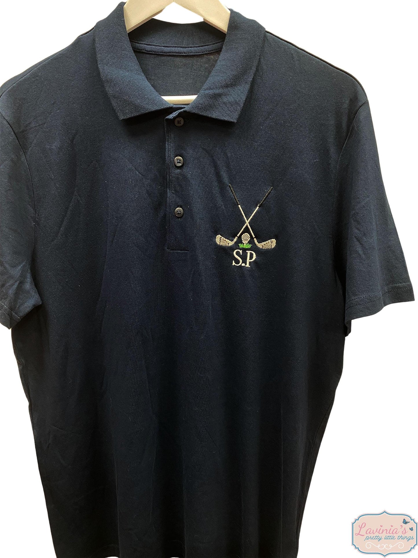 Mens Personalised Golf Polo Shirt