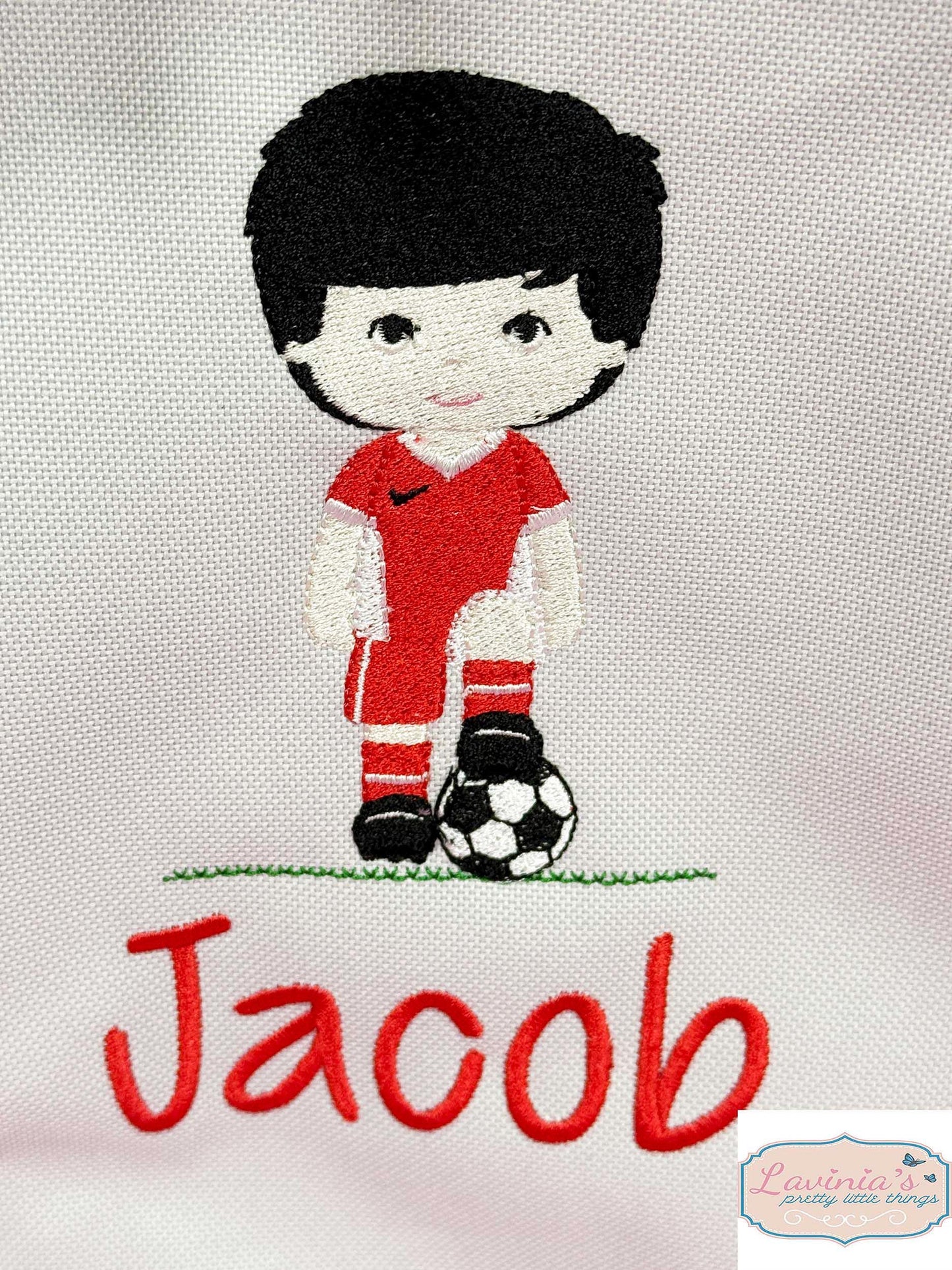 Personalised Football Boot Bag Embroidered Sports Shoe Bag