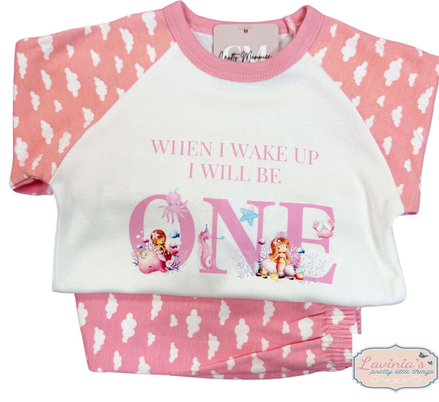 Personalised Mermaid When i Wake Up Pyjamas
