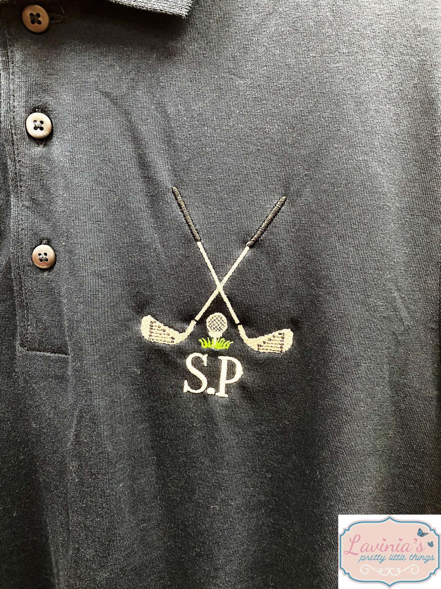 Mens Personalised Golf Polo Shirt