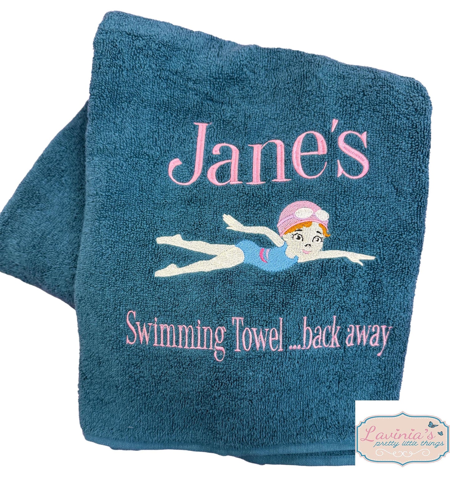 Girls Swimming Towel
