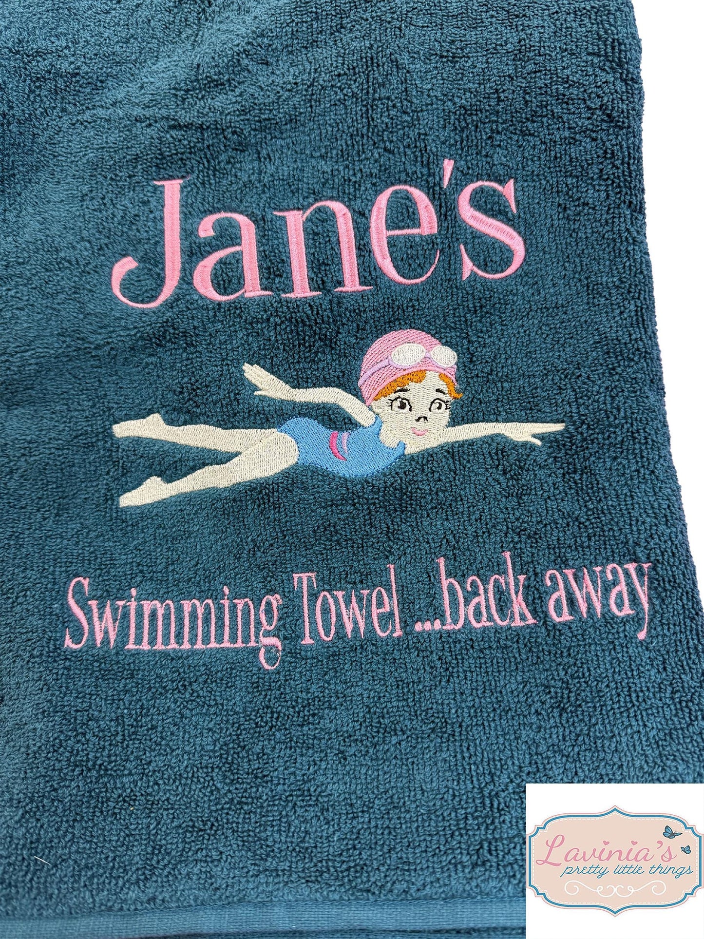 Girls Swimming Towel