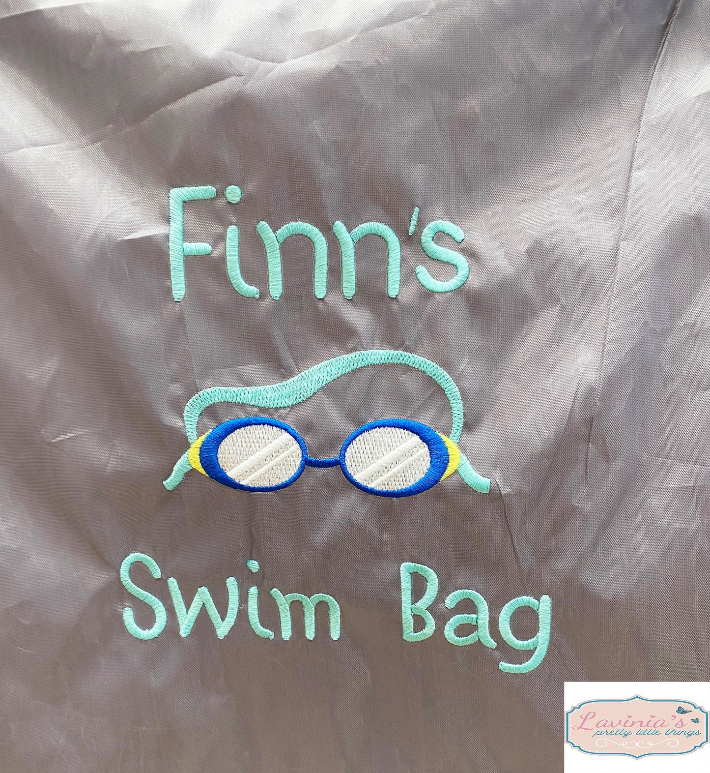 Boys Personalised Swimming PE Bag