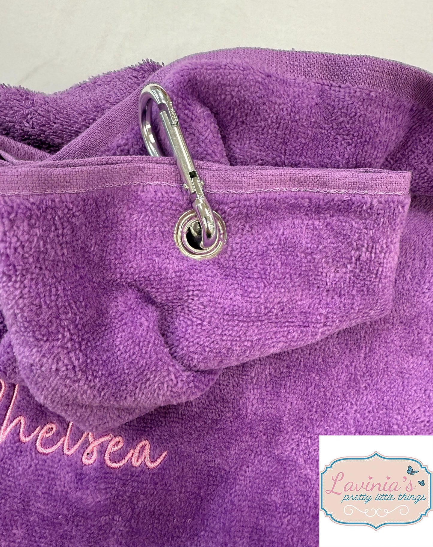 Personalised Female Yoga Gym Towel