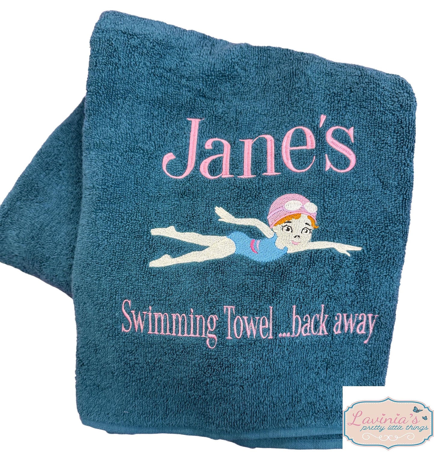 Girls Swimming Towel