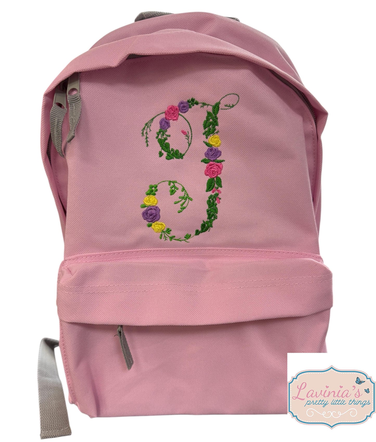 Personalised Flower Backpack with Name