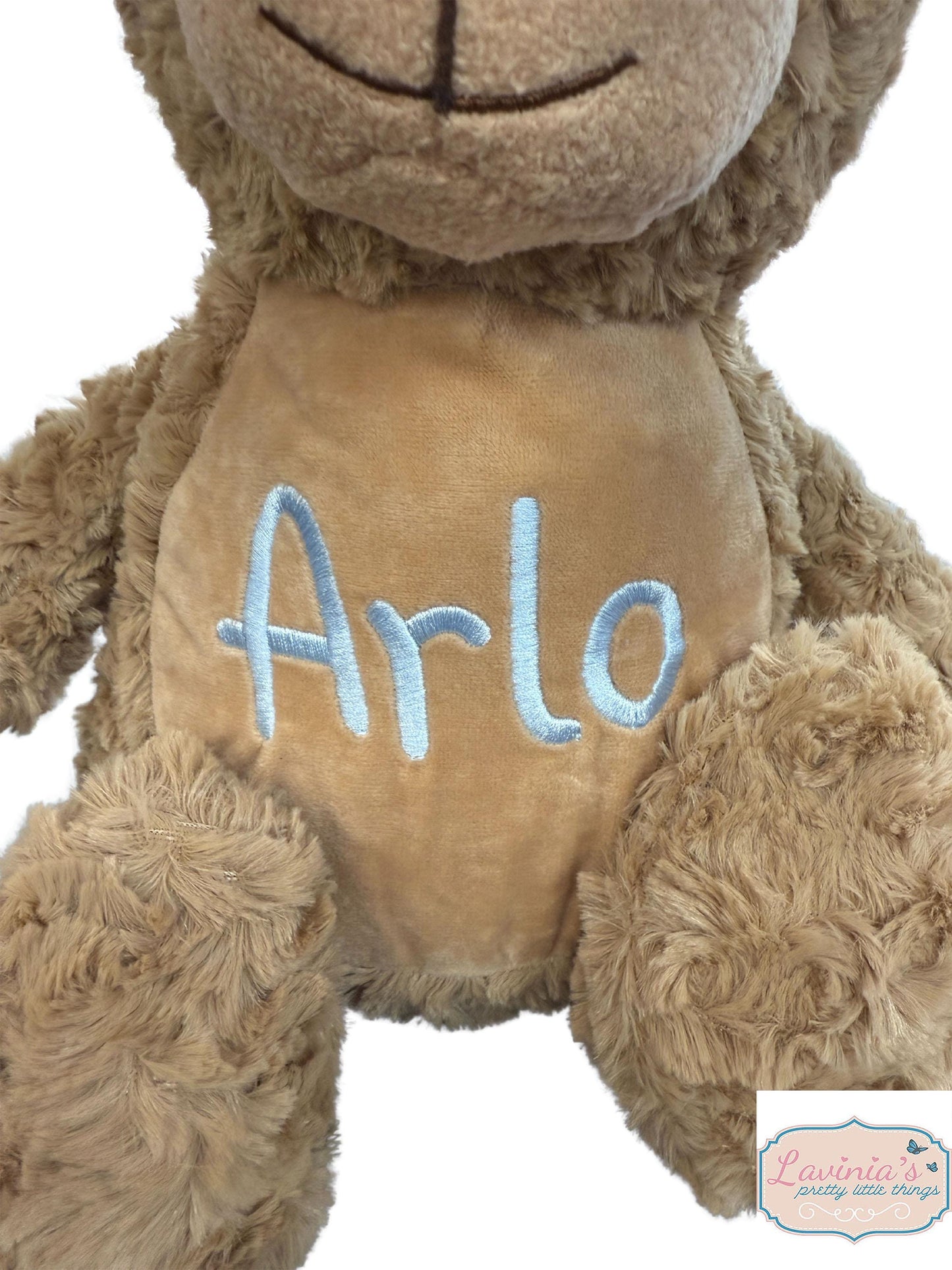 Personalised Brown Teddy Bear