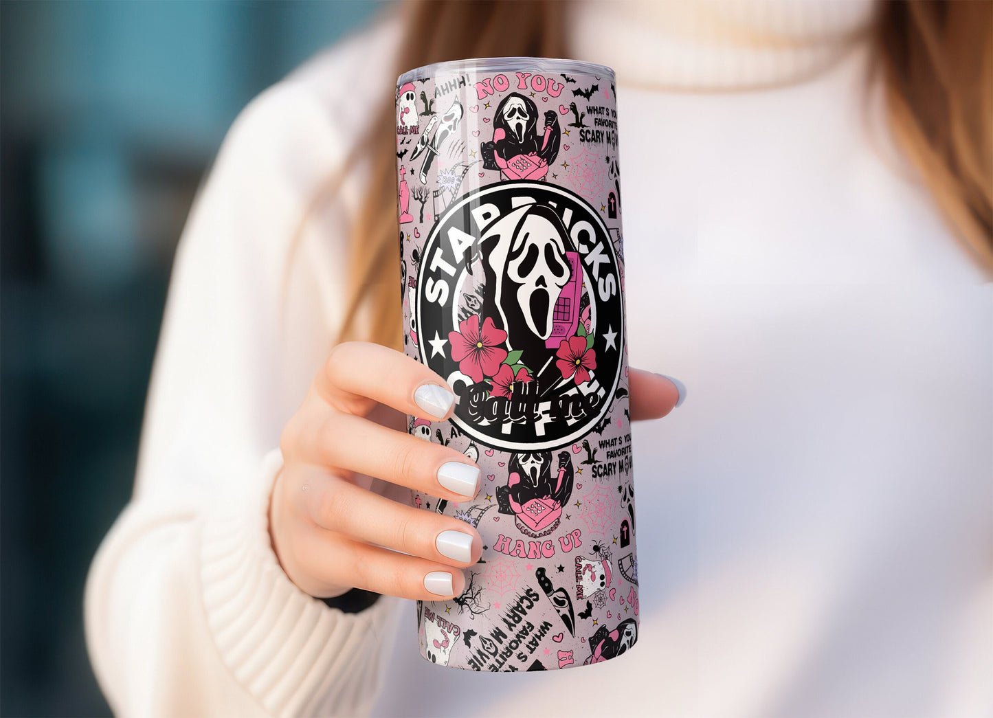 Scream coffee call me tumbler