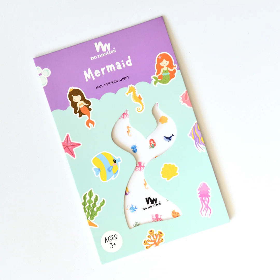 a book with a picture of a mermaid on it