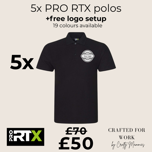 5 x Pro RTX polos