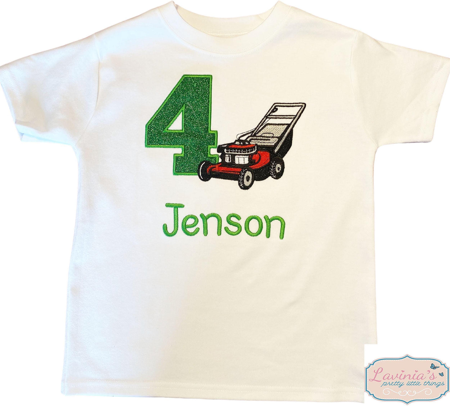 personalised-boys-lawnmower-t-shirt-glitter-green-number-top-gifts-for-kids