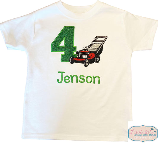 personalised-boys-lawnmower-t-shirt-glitter-green-number-top-gifts-for-kids