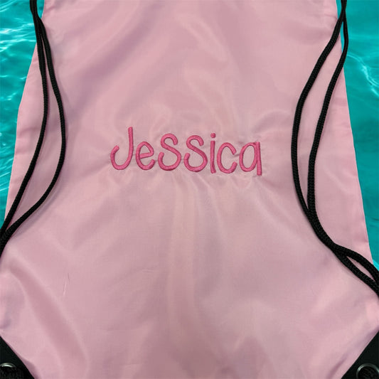 Personalised Name PE Bag Embroidered Gym Bag