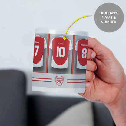 a person holding a cup with a number on it