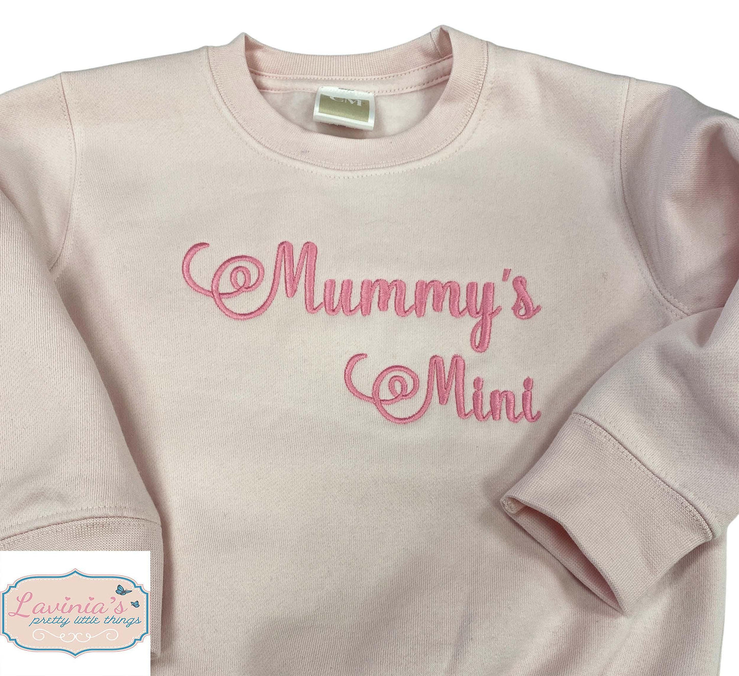 Embroidered Mummy's Mini T-shirt / Sweatshirt