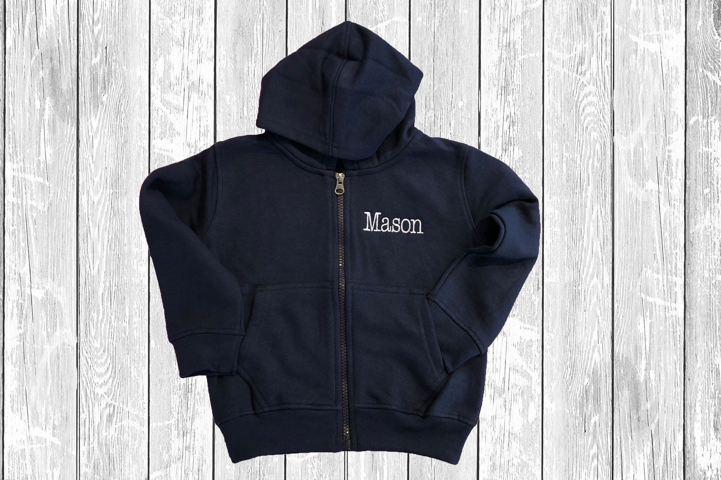 Personalised Zip Up Hoodies Kids