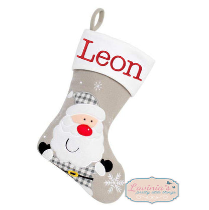 Christmas Santa Personalised Stocking