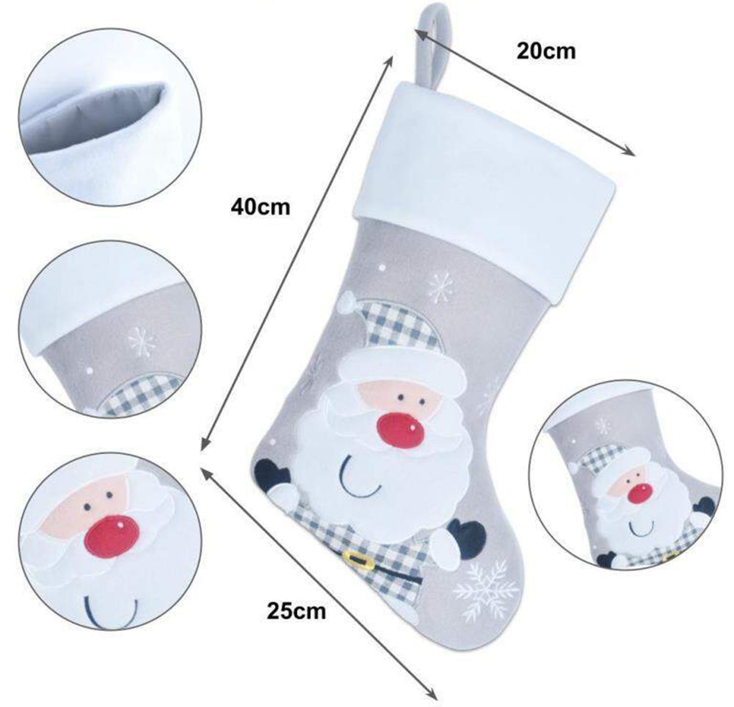 Christmas Santa Personalised Stocking