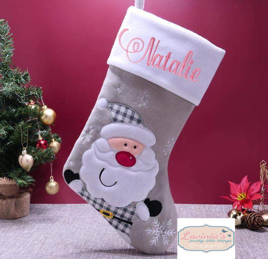 Christmas Santa Personalised Stocking