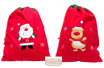 Personalised Kids Santa Sack