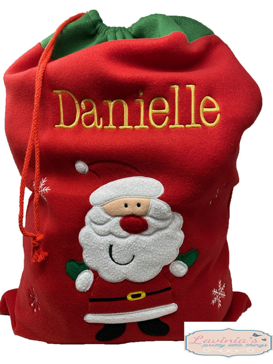 Personalised Kids Santa Sack
