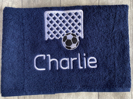 Personalised Football Net Ball Towel