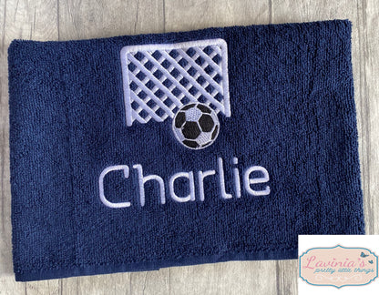 Personalised Football Net Ball Towel