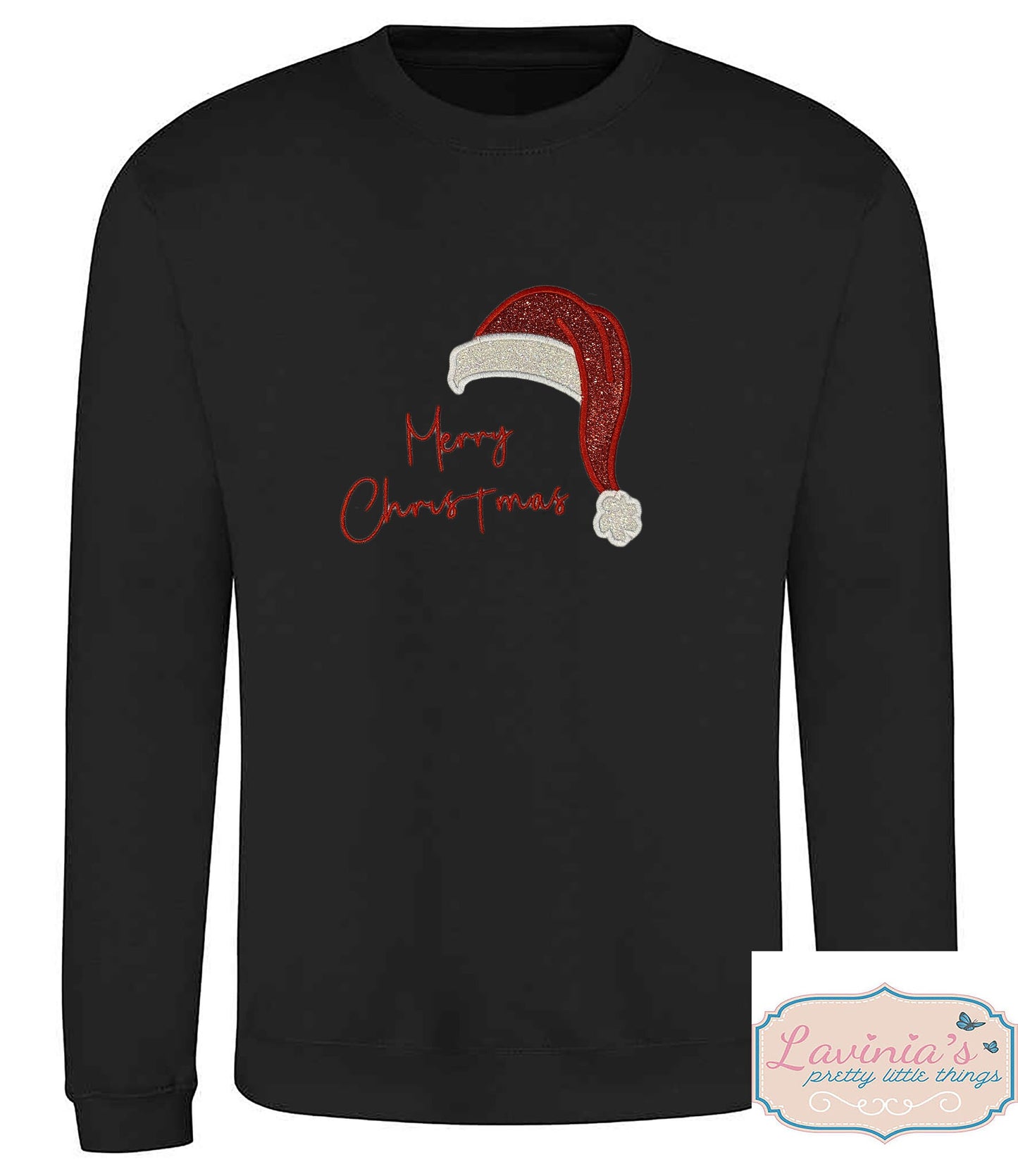 Christmas Santa Hat Sweatshirt