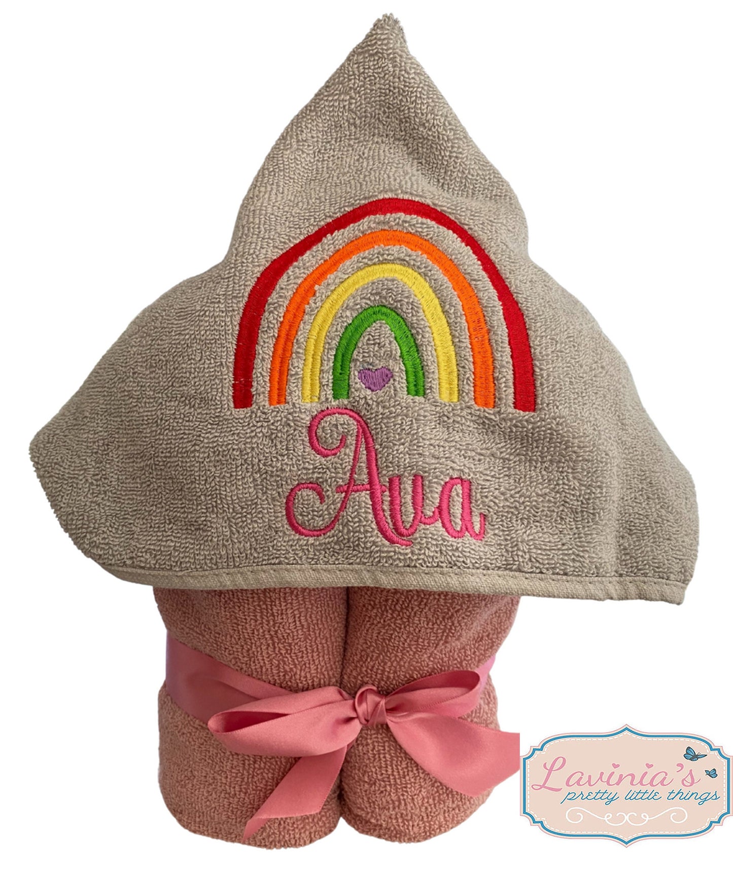 Custom made Personalised Hooded Towels