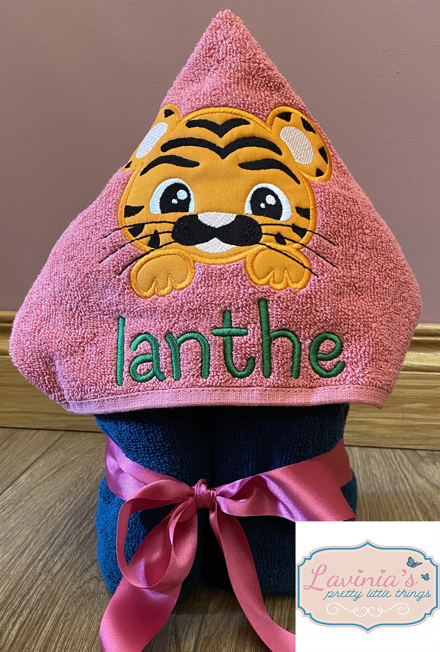 Custom made Personalised Hooded Towels