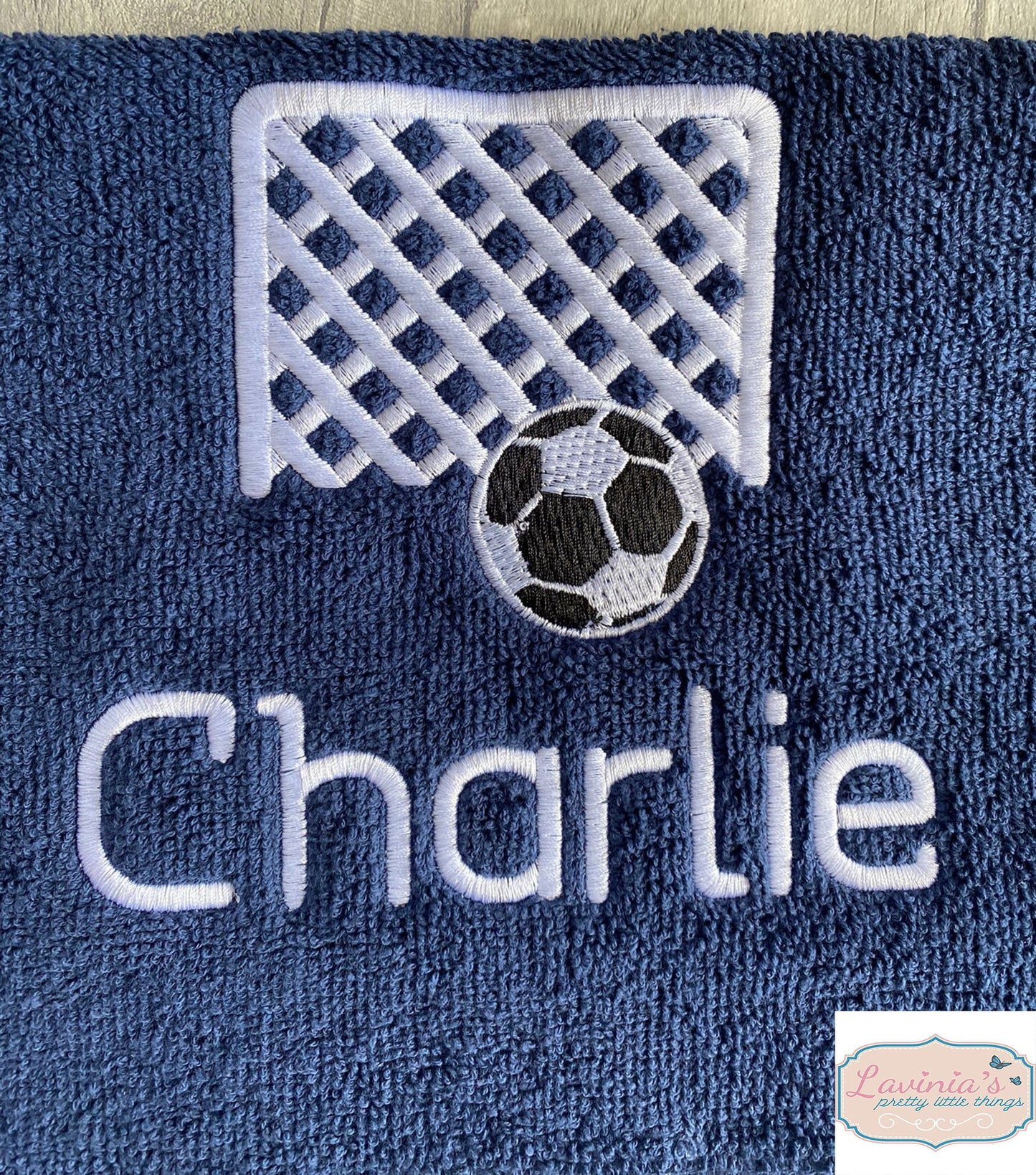 Personalised Football Net Ball Towel
