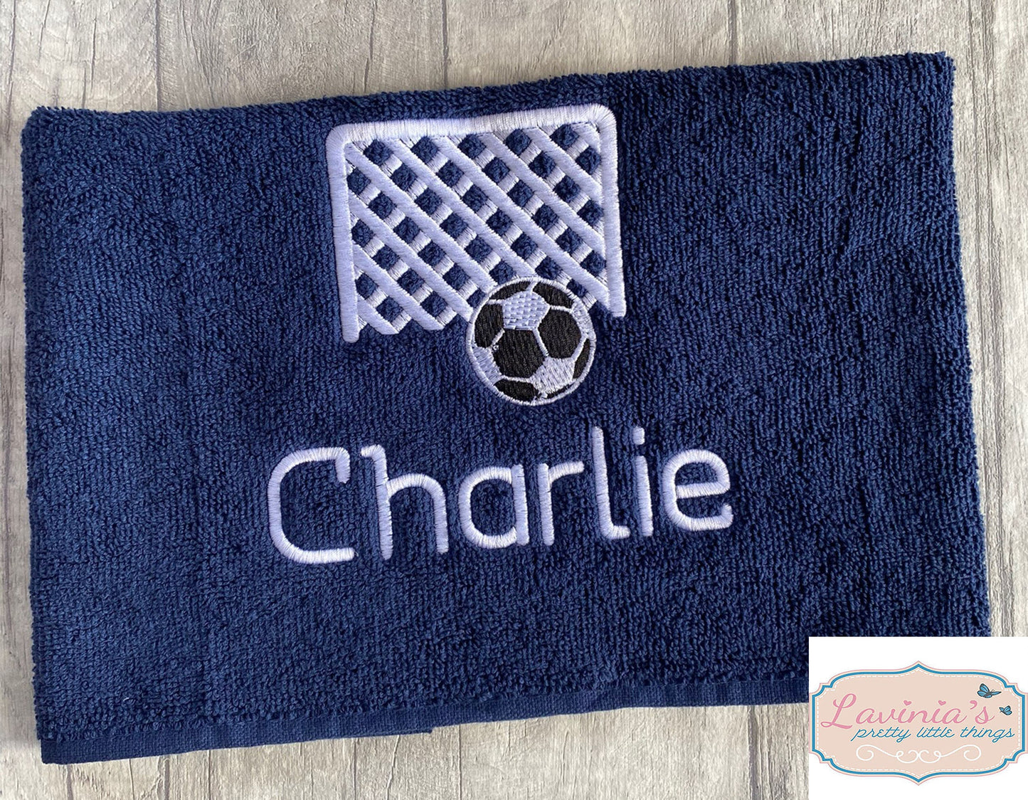 Personalised Football Net Ball Towel